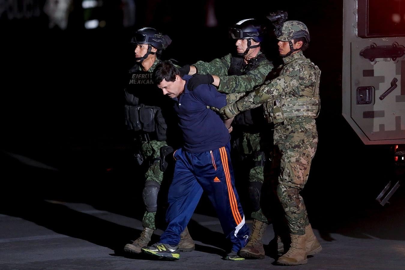 El líder del cártel de Sinaloa fue detenido en la carretera Los Mochis-Navojoa