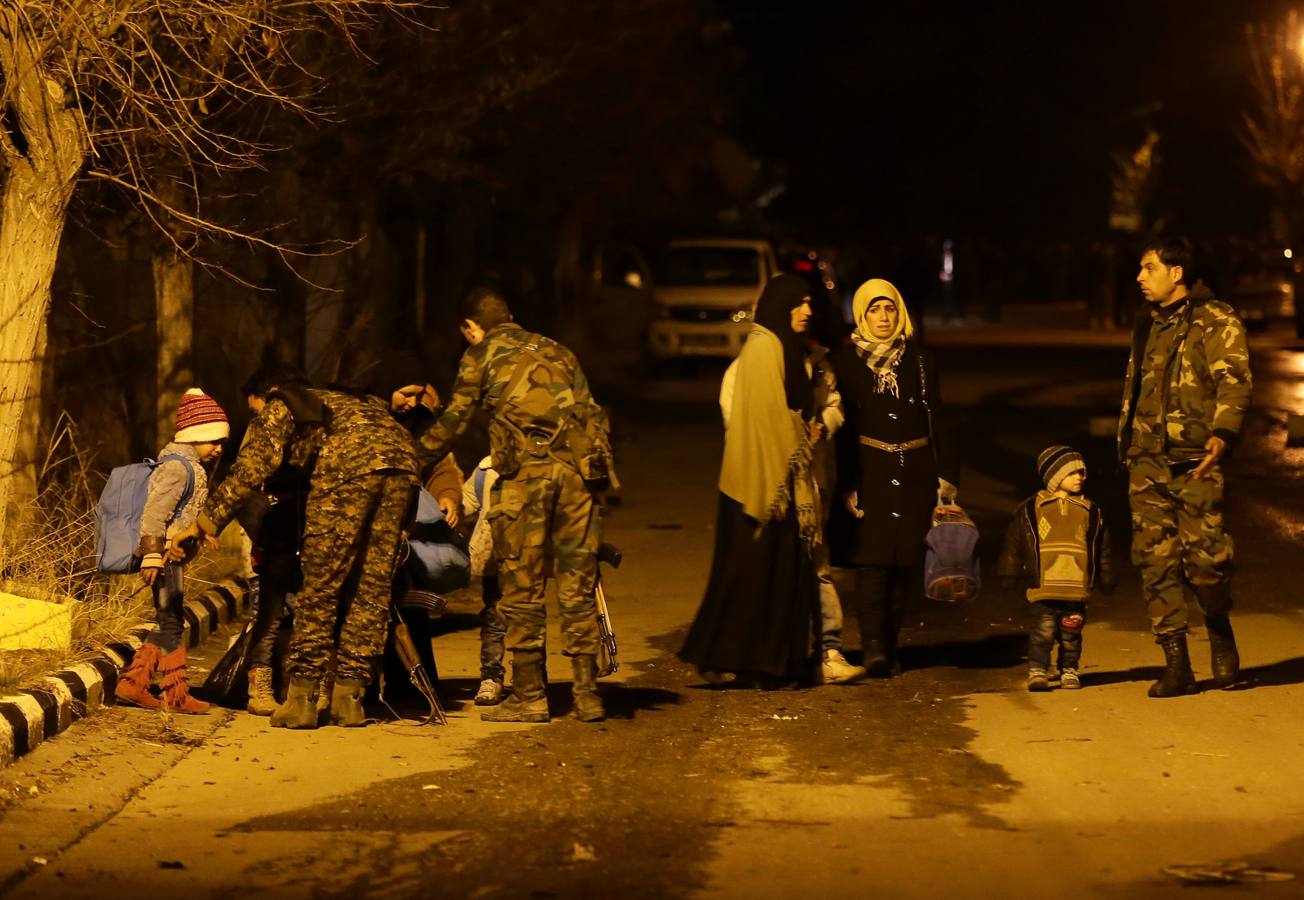 Madaya con una población de unas 40.000 personas vive bajo el cerco de las fuerzas leales al presidente Bashar al Assad.. 