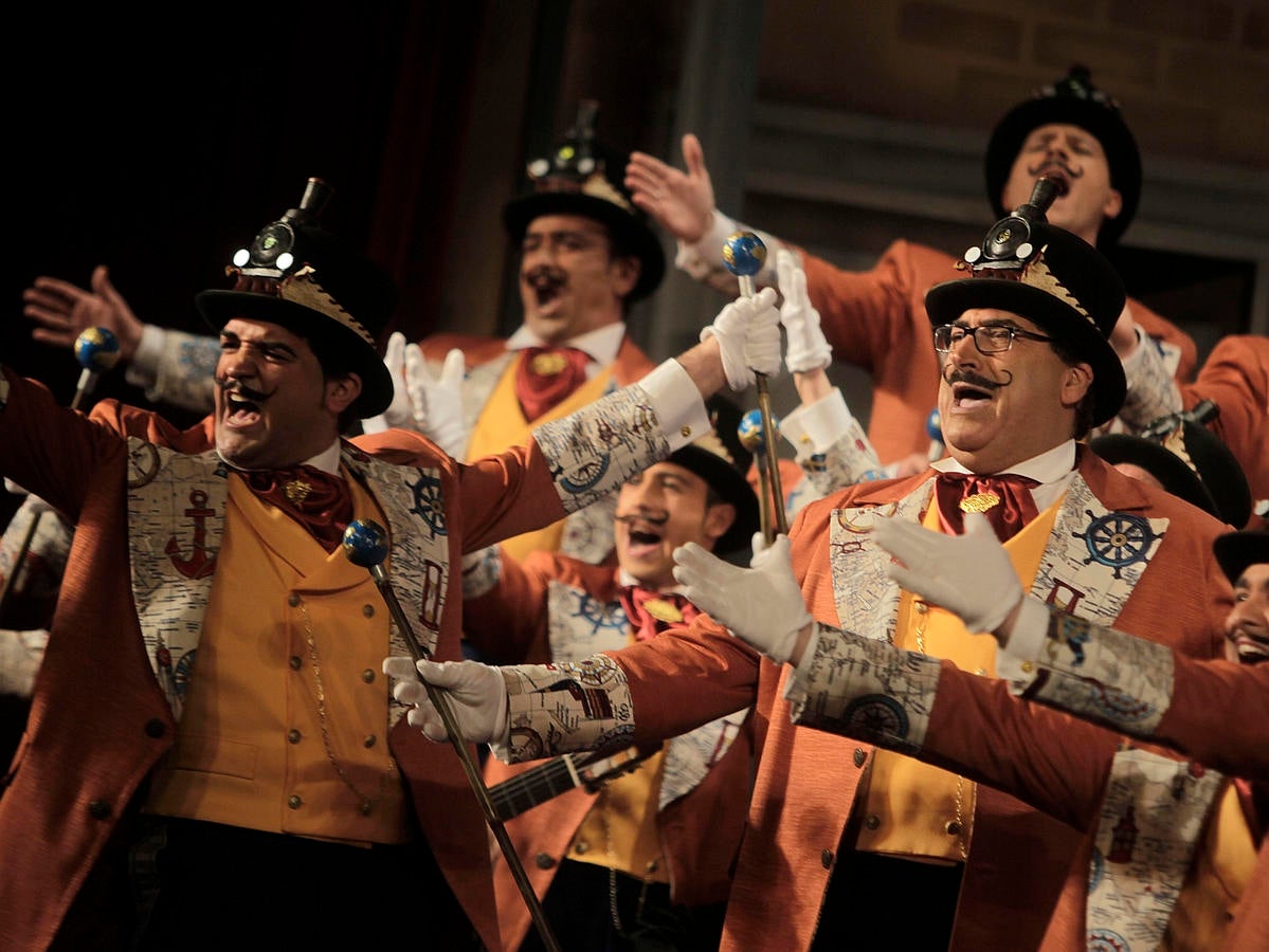 Coro La vuelta a Cádiz en 80 mundos. Carnaval de Cádiz