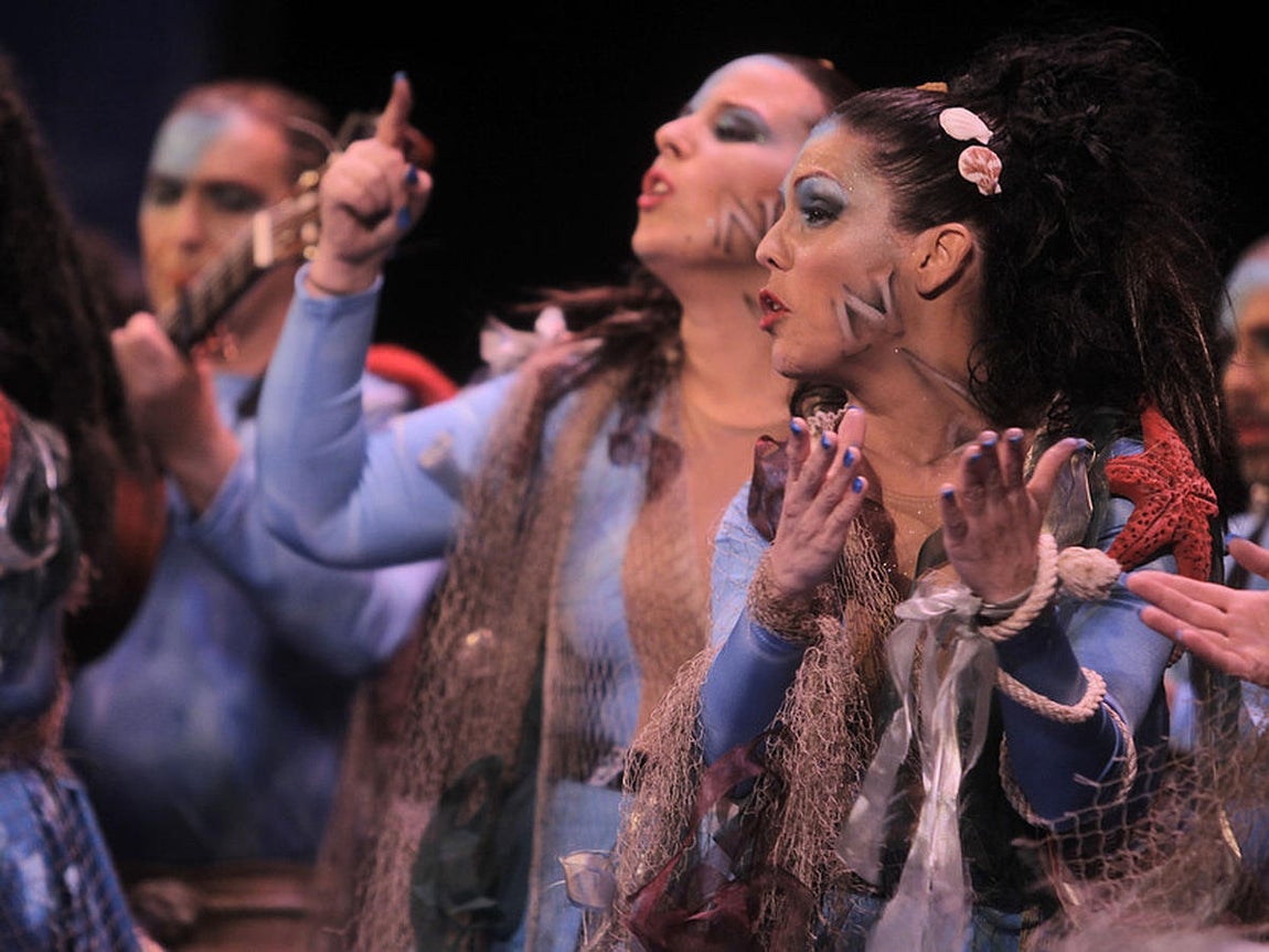 Comparsa Las de la resaca. Carnaval de Cádiz 2016