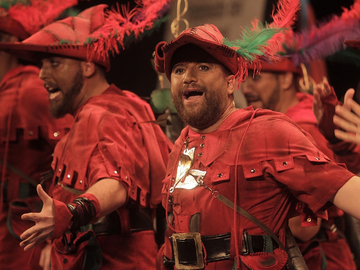 Comparsa Los arqueros. Carnaval de Cádiz 2016