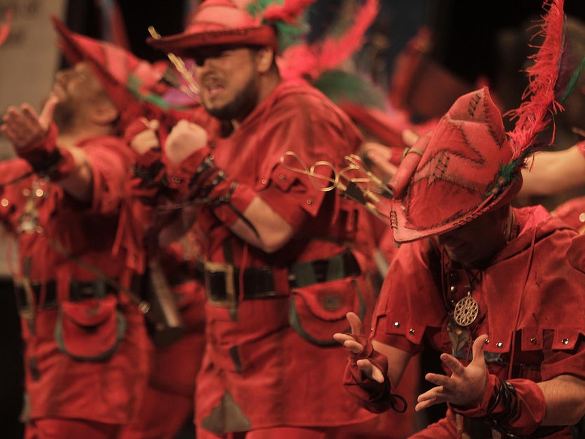 Comparsa Los arqueros. Carnaval de Cádiz 2016