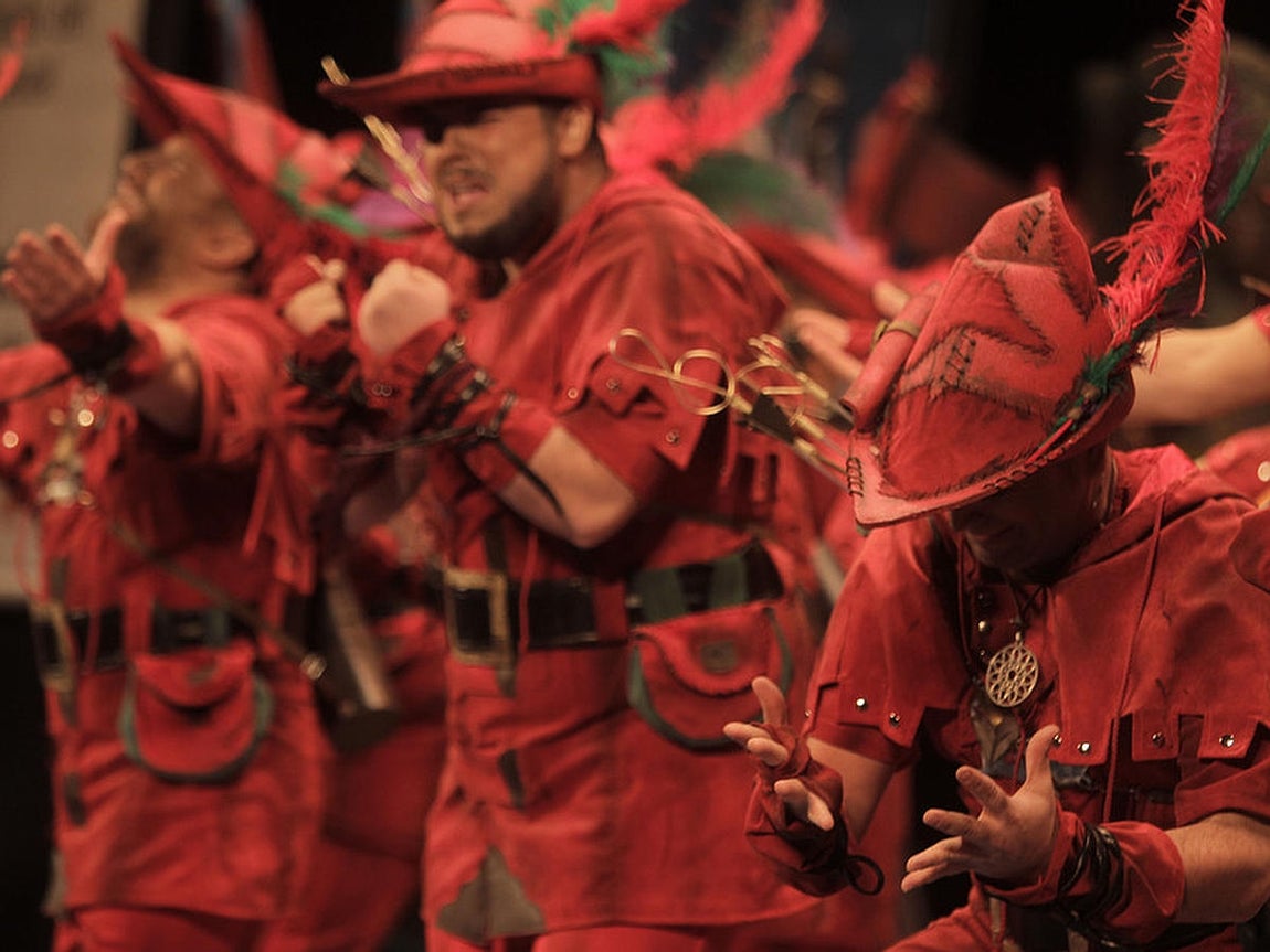 Comparsa Los arqueros. Carnaval de Cádiz 2016