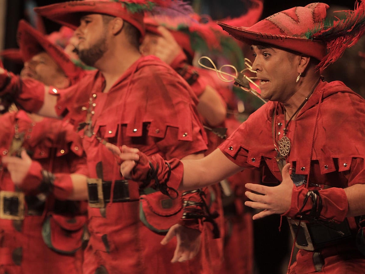 Comparsa Los arqueros. Carnaval de Cádiz 2016