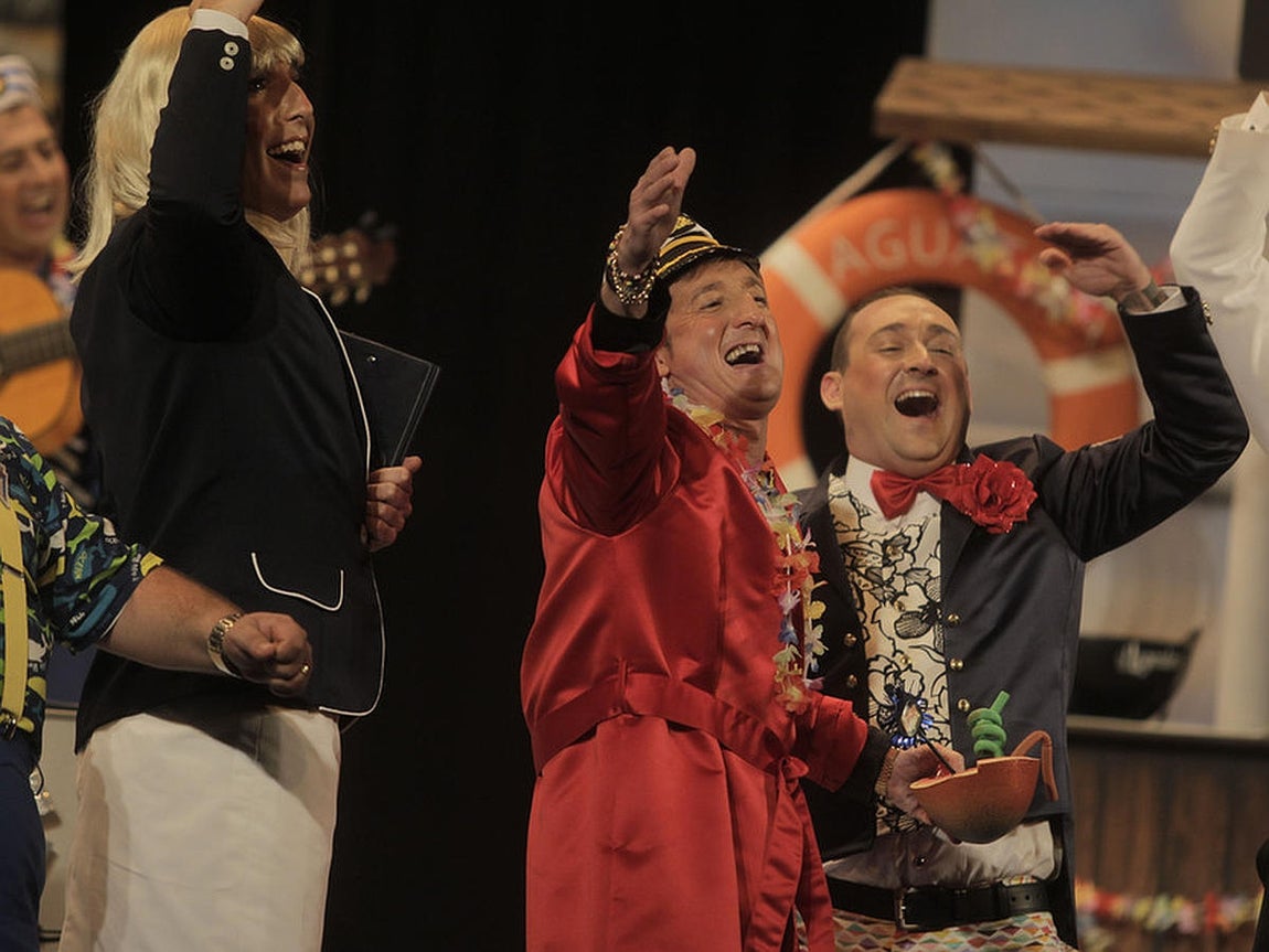 Chirigota Los que viene la marea. Carnaval de Cádiz 2016