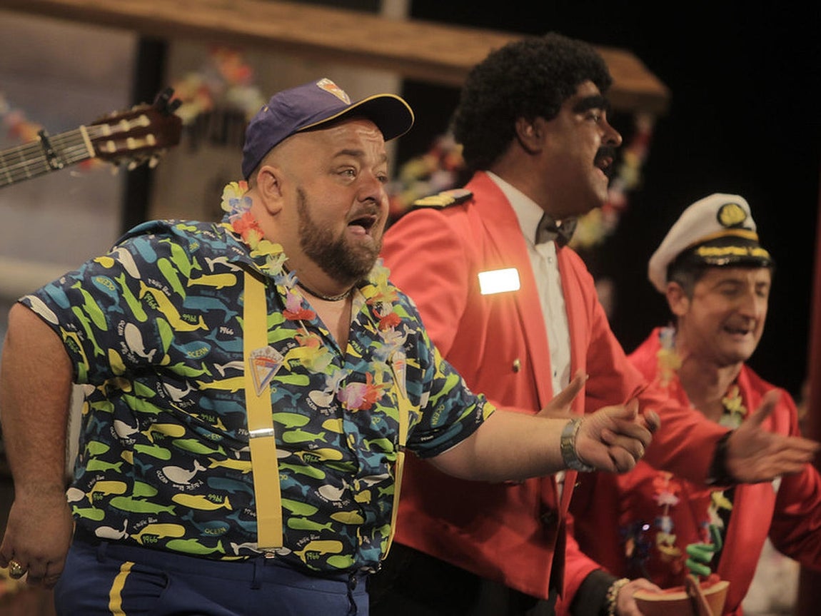 Chirigota Los que viene la marea. Carnaval de Cádiz 2016