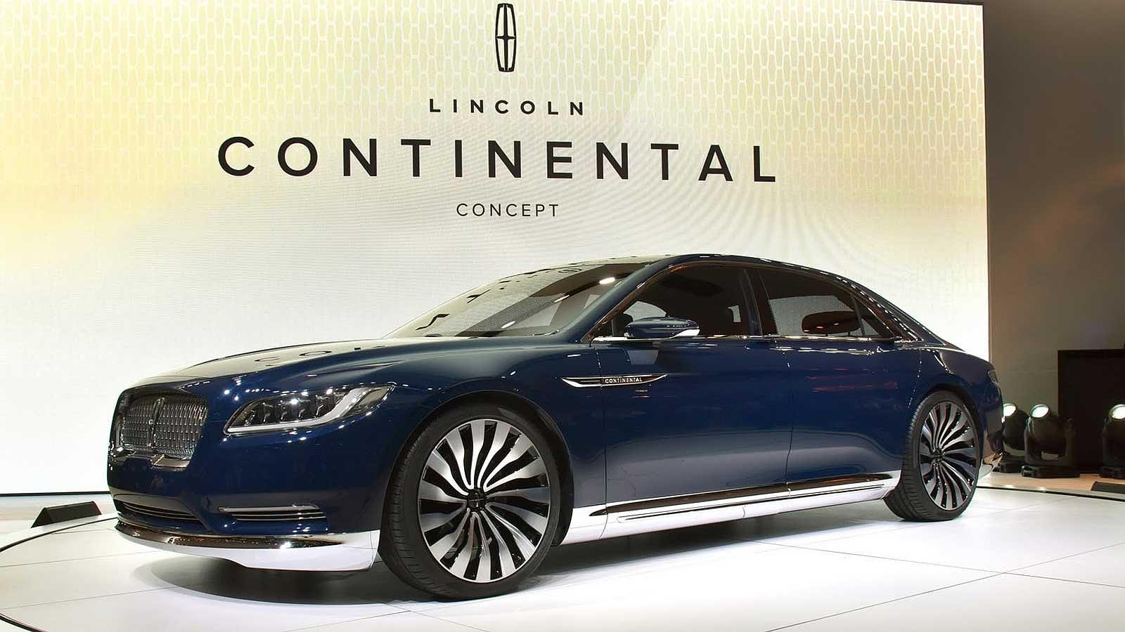 El nuevo Lincoln Continental '16 es un digno rival, por ejemplo, del Audi A8
