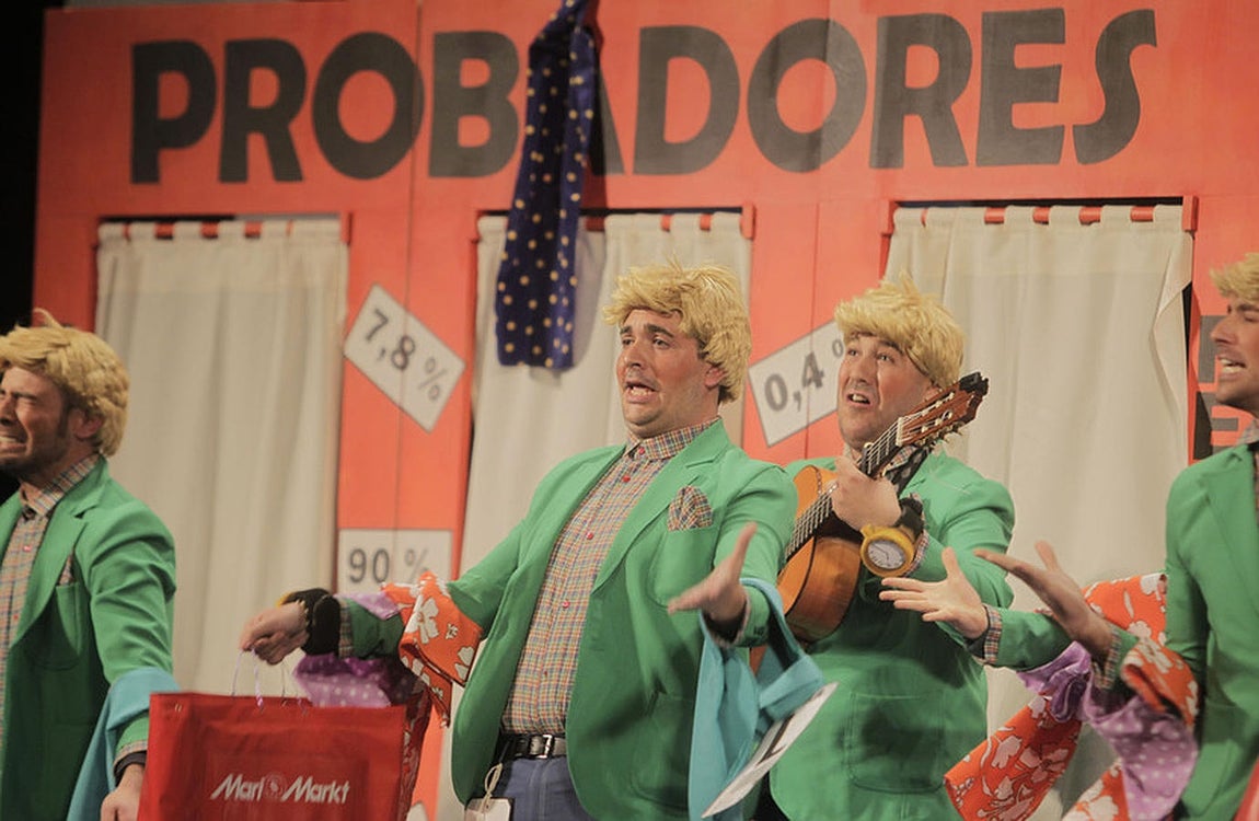 Chirigota Dando la talla. Carnaval de Cádiz 2016