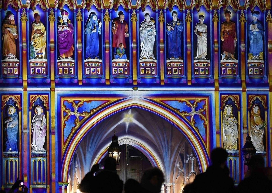 Lumiere London. En la Abadía de Westminster se ha instalado «The Light of the Spirit» de Patrice Warrener