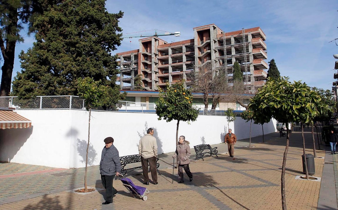 Obras en el antiguo edificio de Magisterio en el Sector Sur