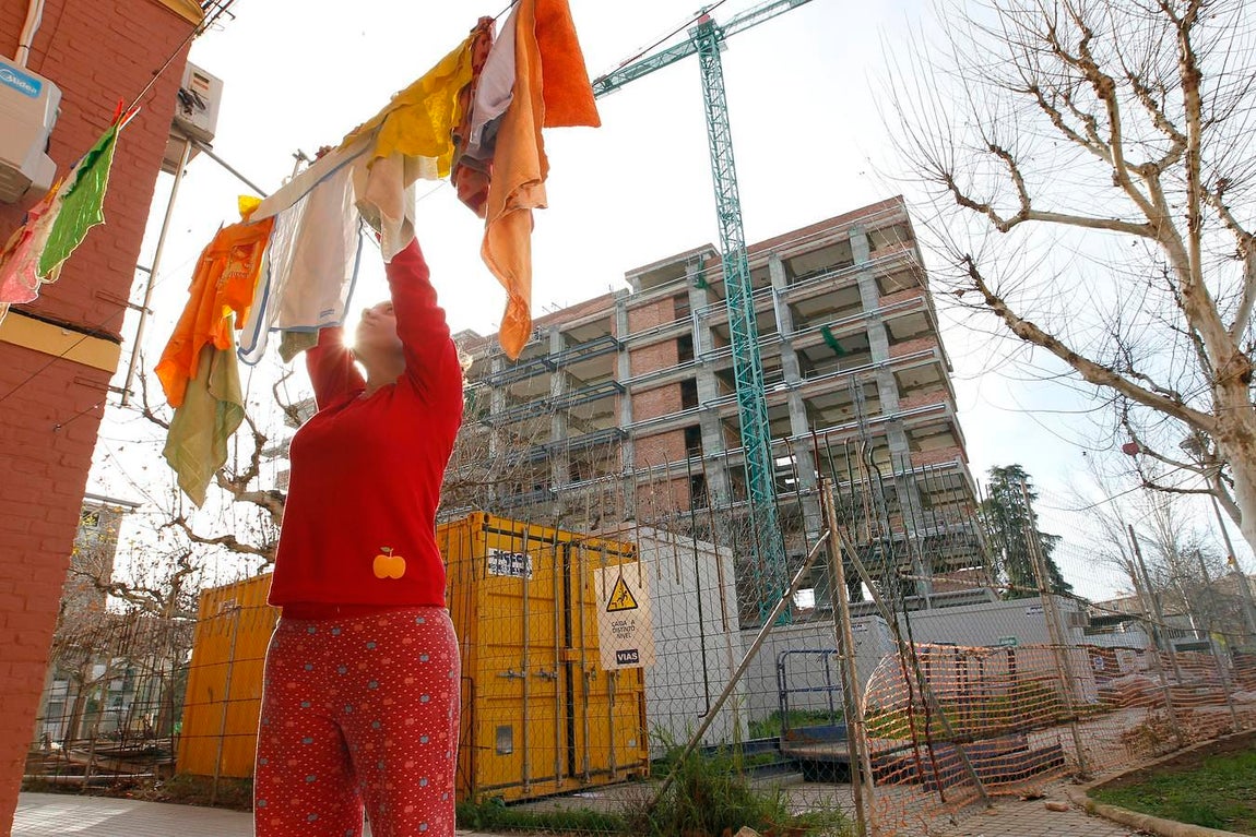 Obras en el antiguo edificio de Magisterio en el Sector Sur