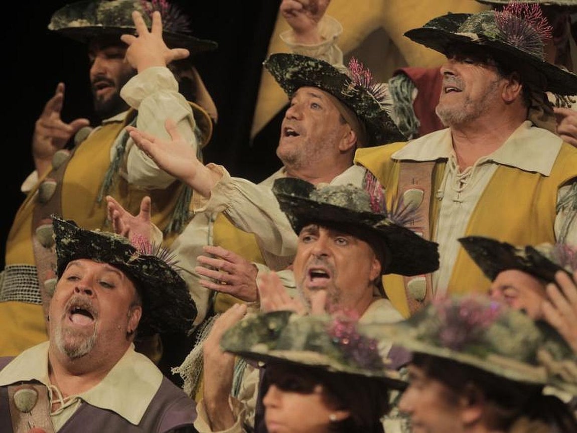 Coro Capitanes del sur. Carnaval de Cádiz 2016