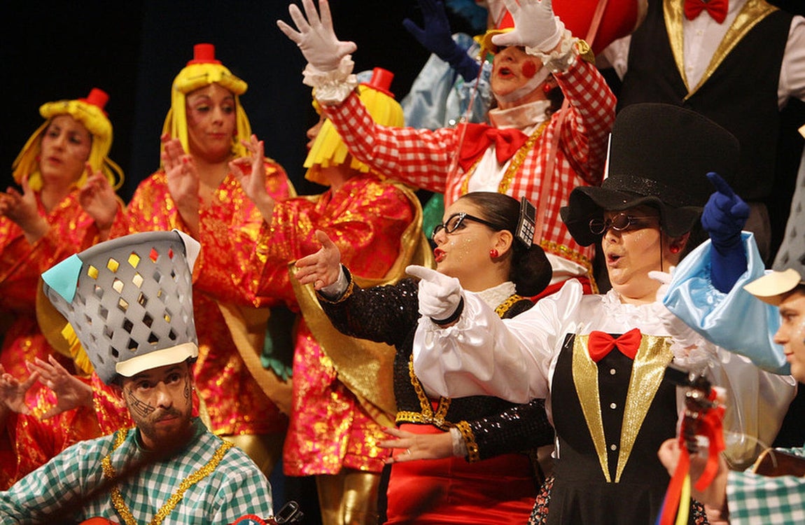 Coro Los voltereta. Carnaval de Cádiz 2016