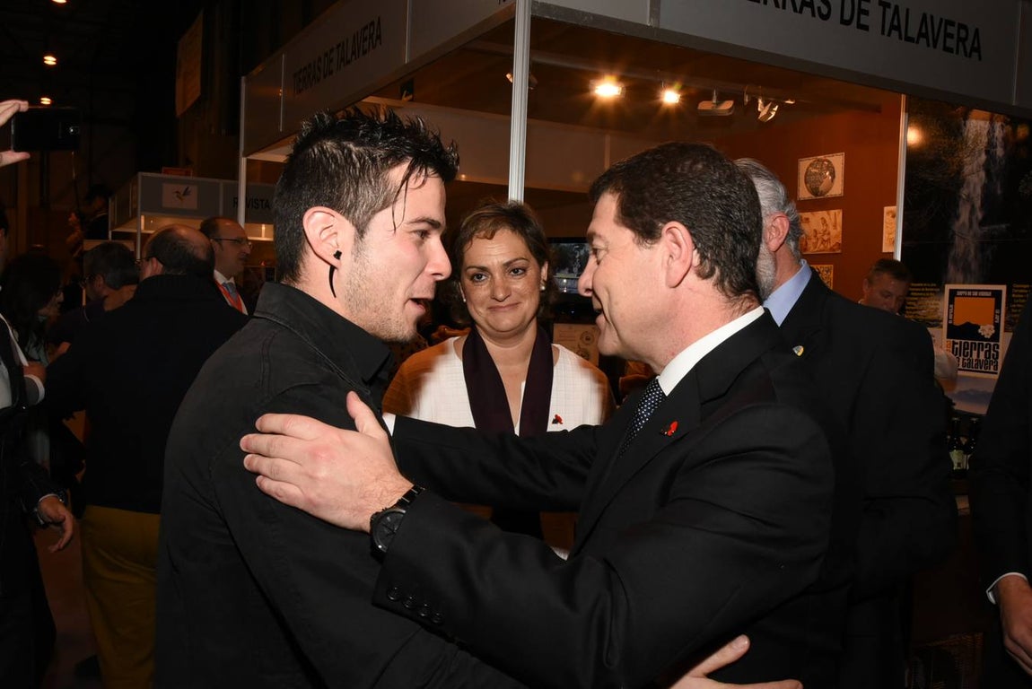 Con el cocinero talaverano Carlos Maldonado. 