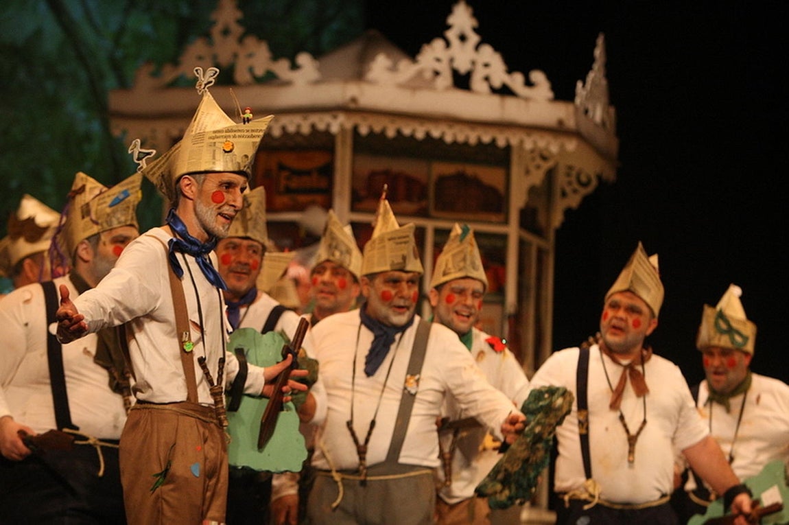 Comparsa: La banda del colorete. Carnaval de Cádiz 2016