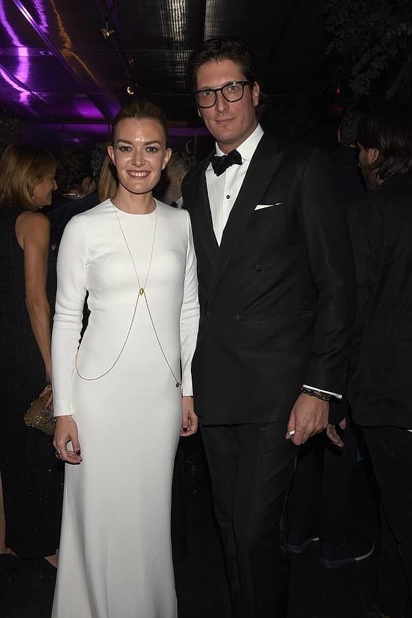 Marta Ortega junto a Luis Medina. 