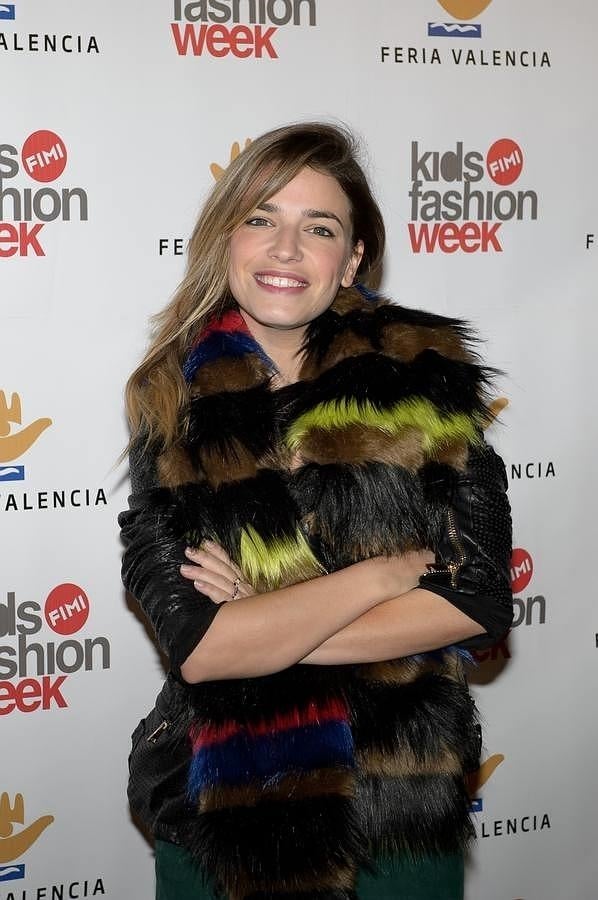 La periodista y chica del tiempo Flora González, con su eterna sonrisa. 