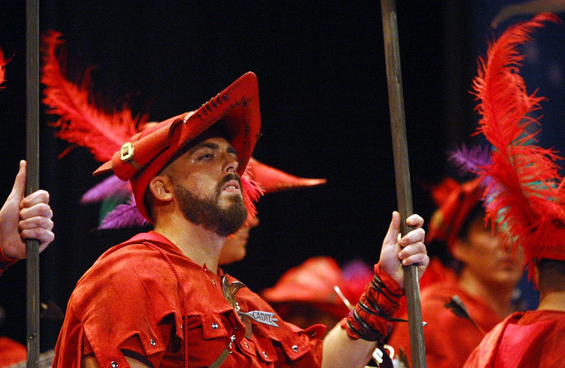 Comparsa Los arqueros. Carnaval de Cádiz 2016
