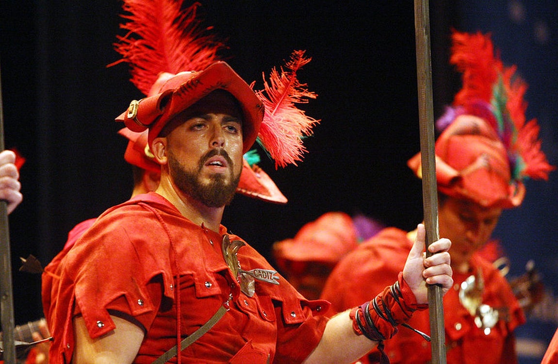 Comparsa Los arqueros. Carnaval de Cádiz 2016