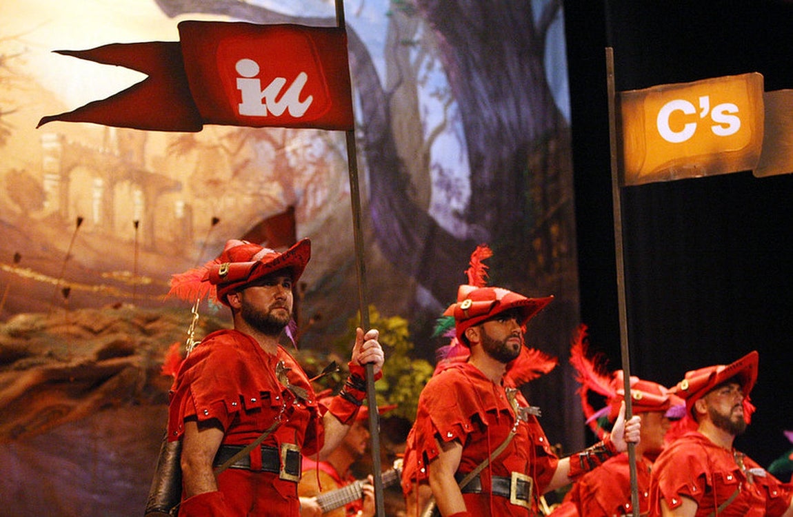 Comparsa Los arqueros. Carnaval de Cádiz 2016