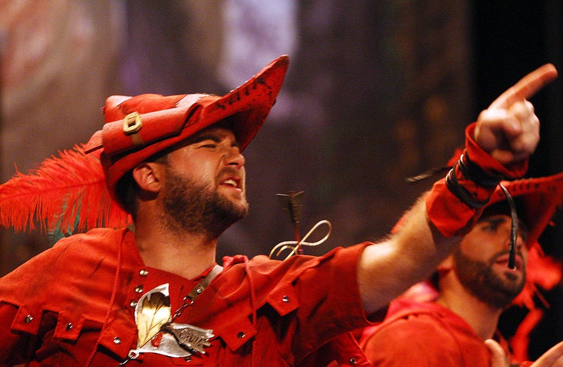 Comparsa Los arqueros. Carnaval de Cádiz 2016