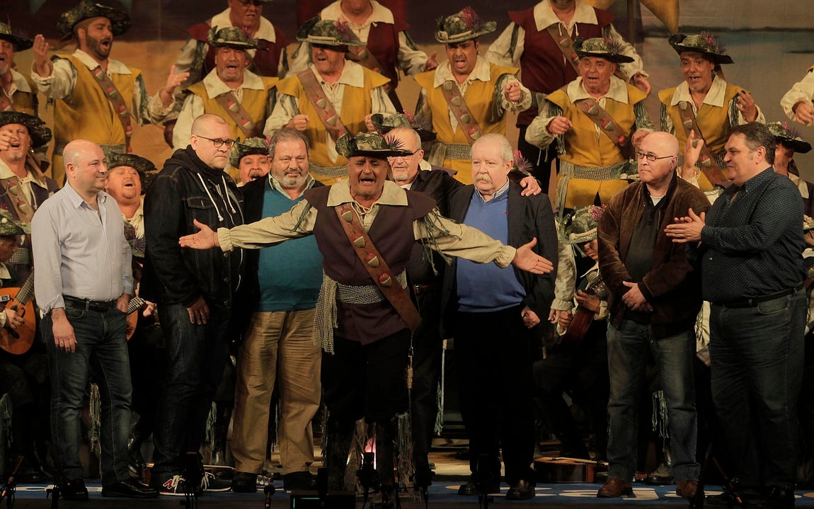 Coro Capitanes del sur. Carnaval de Cádiz 2016