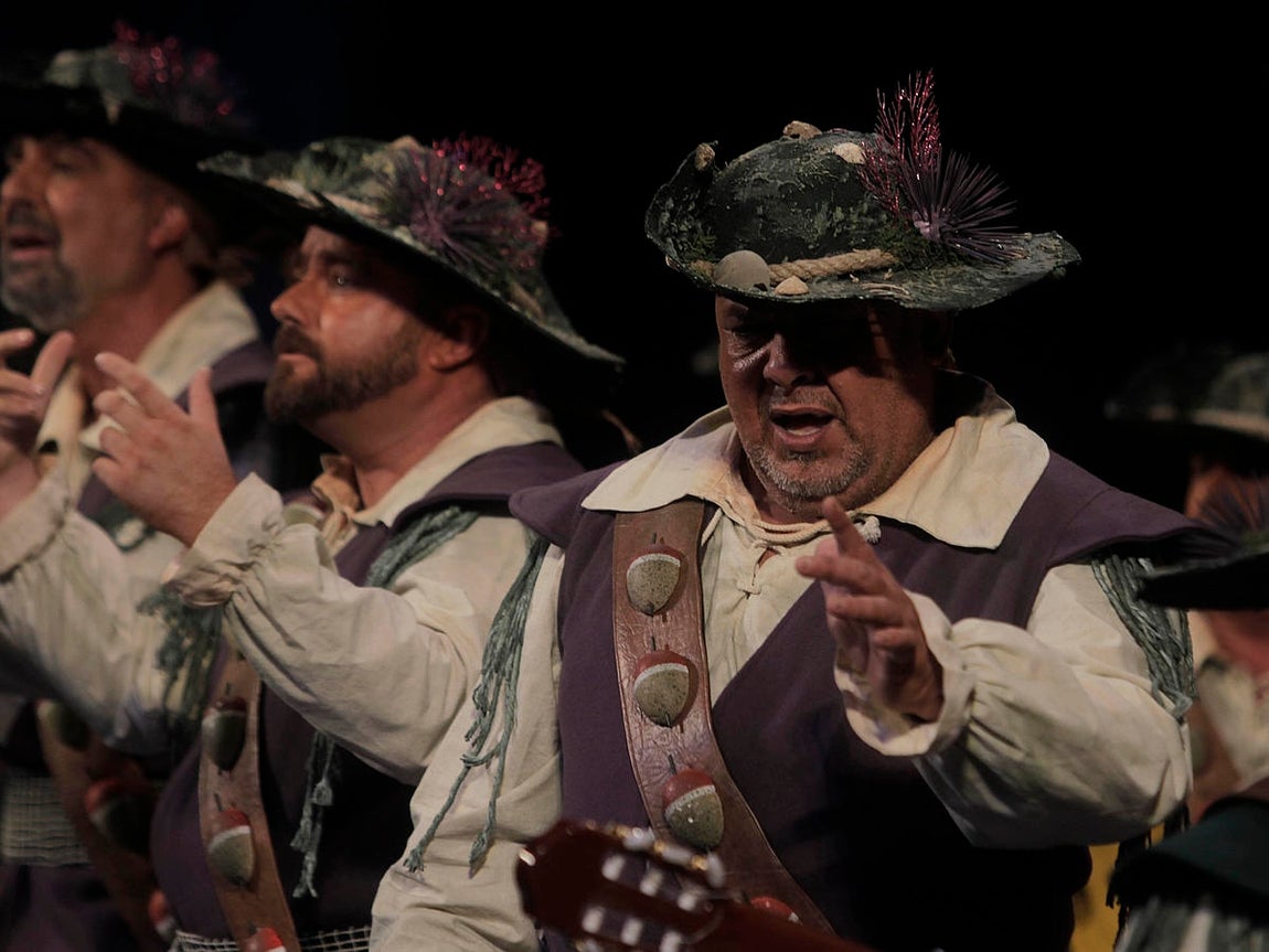 Coro Capitanes del sur. Carnaval de Cádiz 2016