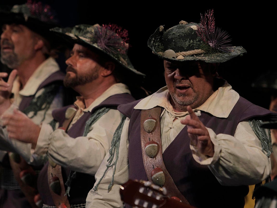 Coro Capitanes del sur. Carnaval de Cádiz 2016