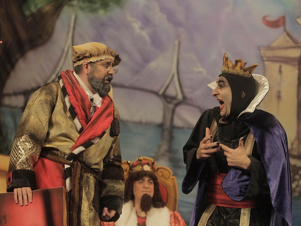 Cuarteto Cuento de tronos. Carnaval de Cádiz 2016