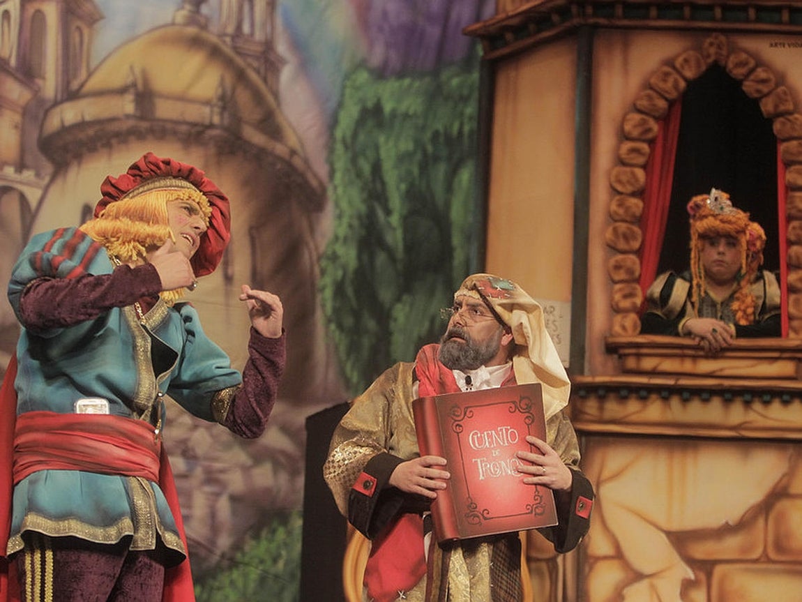 Cuarteto Cuento de tronos. Carnaval de Cádiz 2016