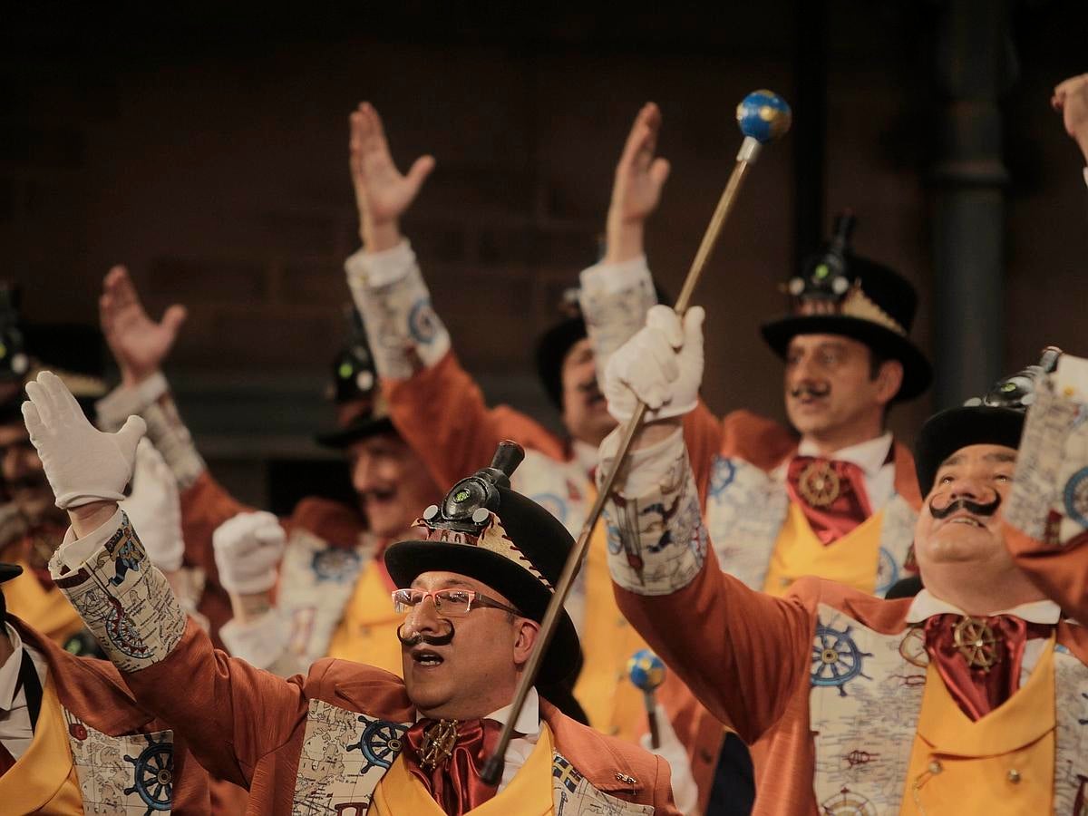 Coro La vuelta a Cádiz en 80 mundos. Carnaval de Cádiz