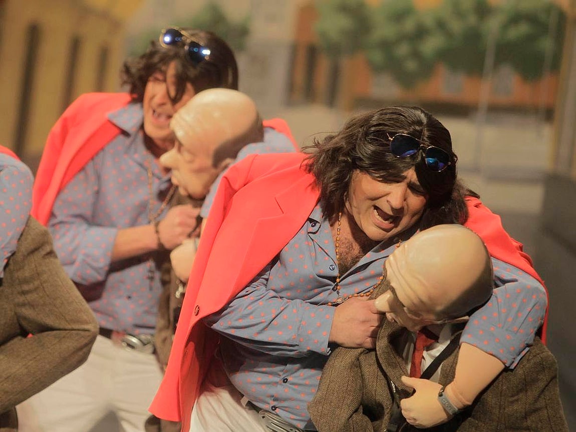 Chirigota Si me pongo pesao. Carnaval de Cádiz