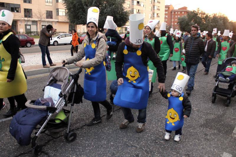 Los niños, protagonistas del Carnaval en los barrios de Toledo