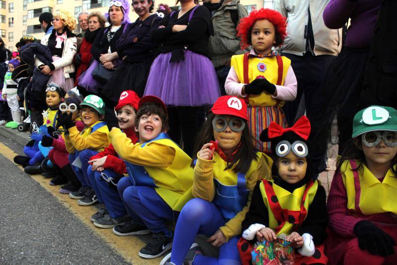 Los niños, protagonistas del Carnaval en los barrios de Toledo