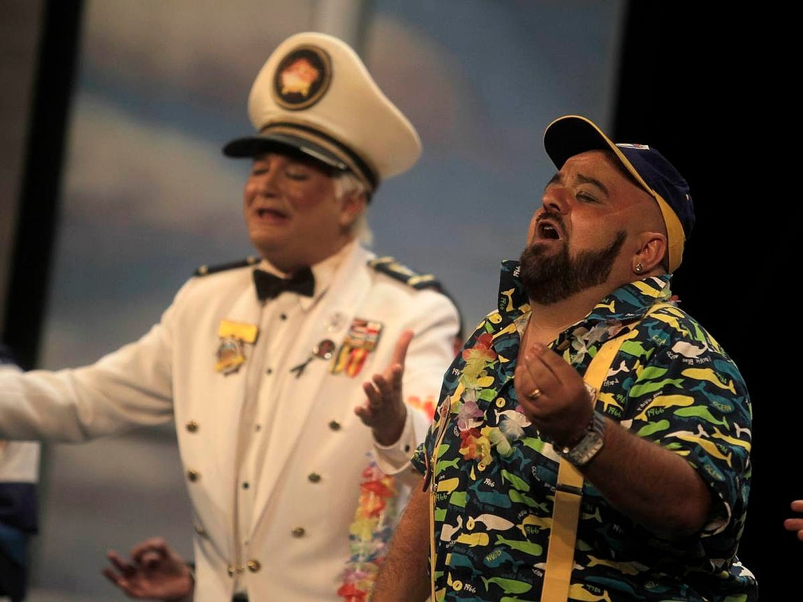 Chirigota Los que viene la marea. Carnaval de Cádiz 2016