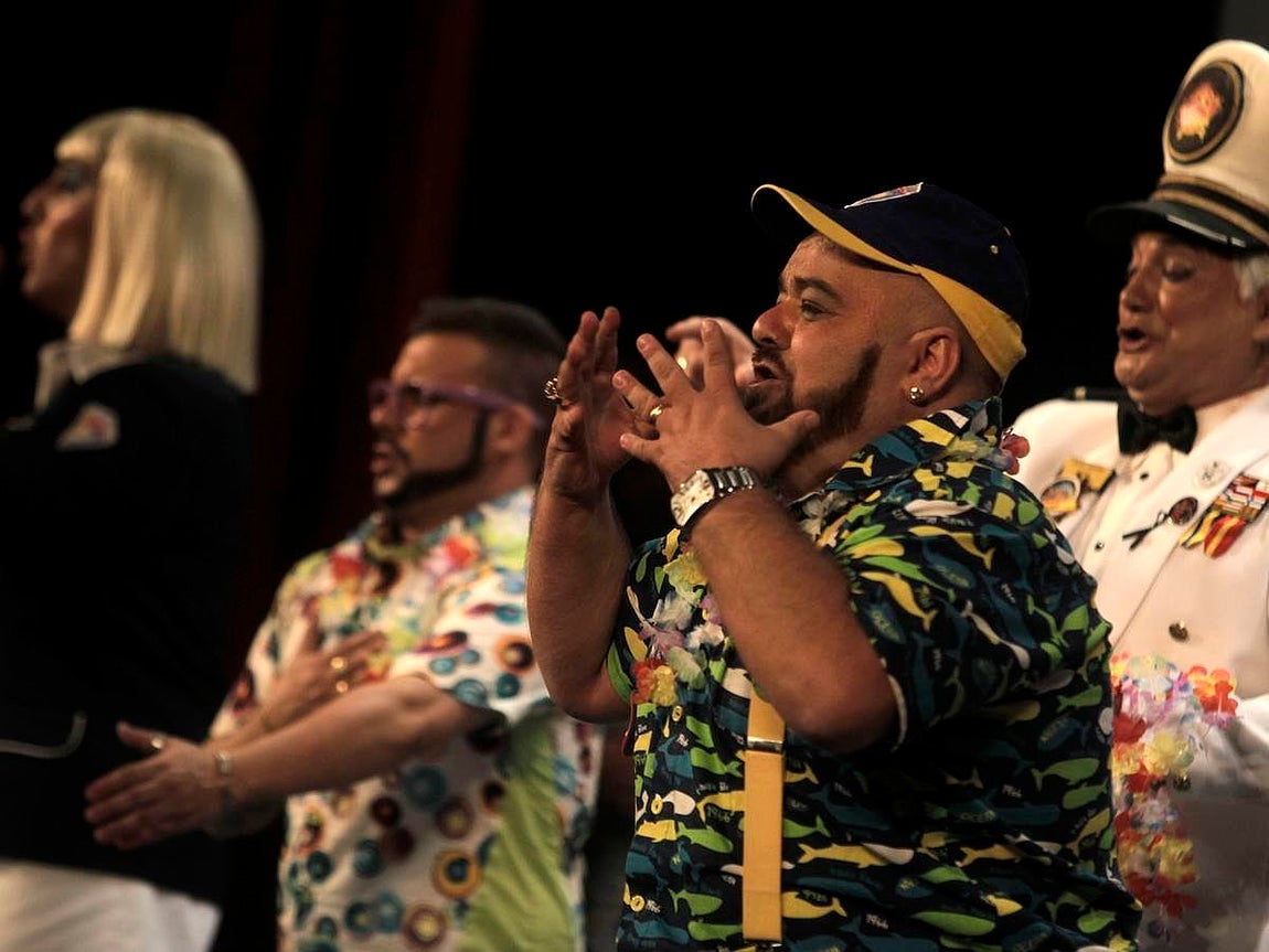 Chirigota Los que viene la marea. Carnaval de Cádiz 2016