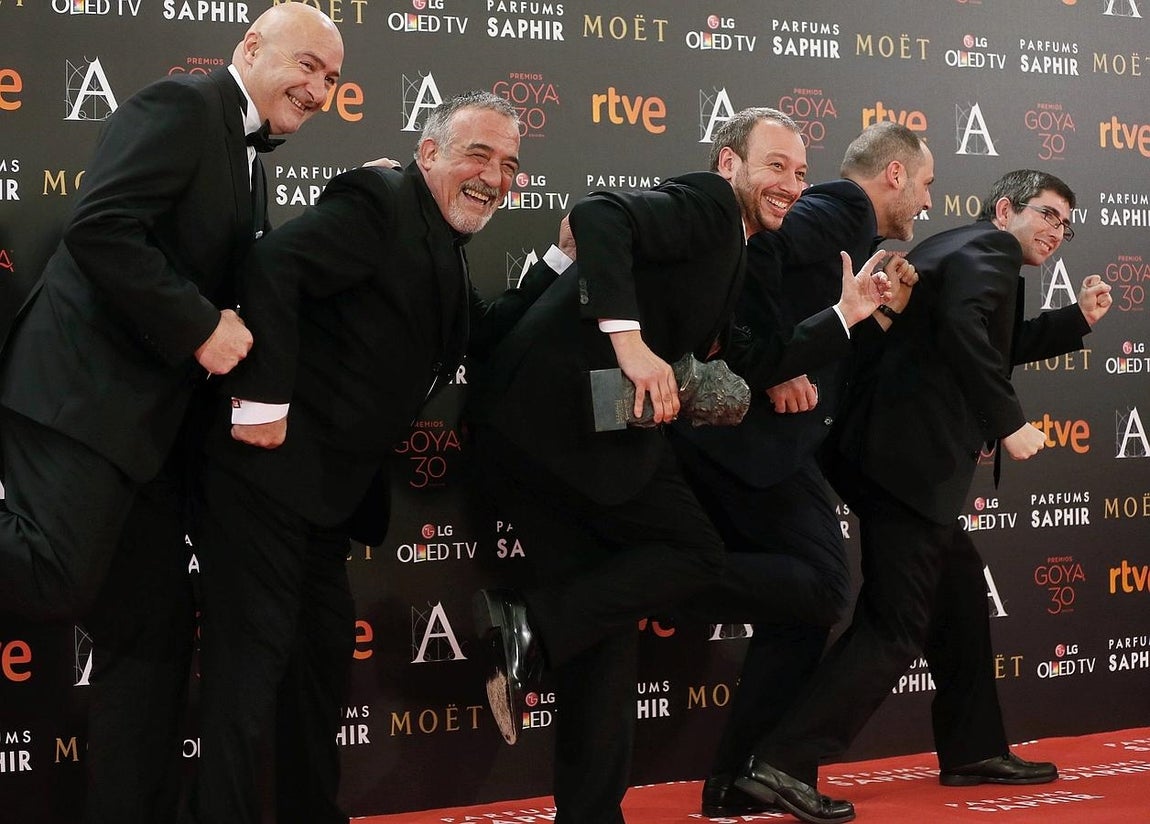 Equipo de El Corredor. 