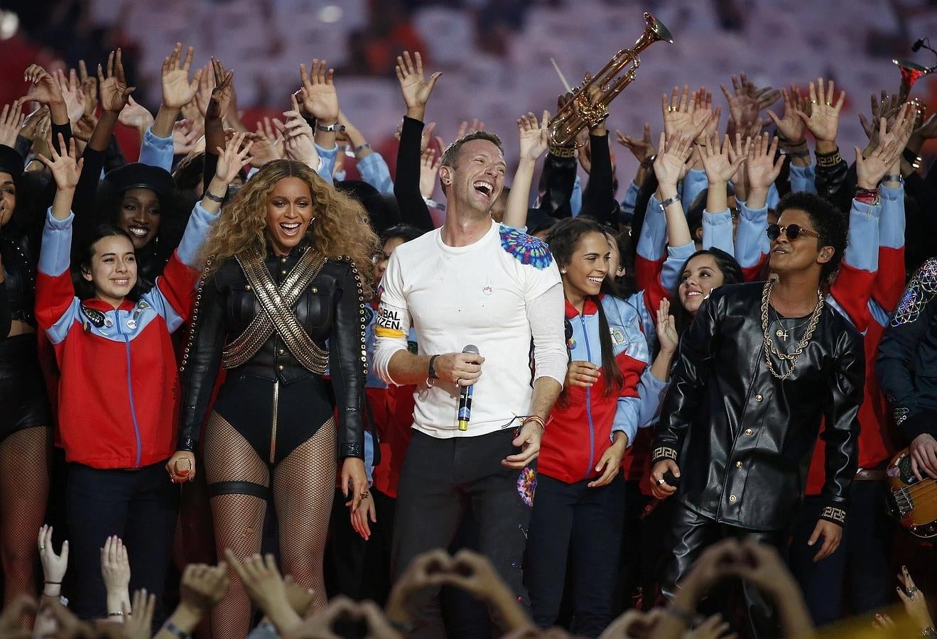 Las estrellas del medio tiempo de la Super Bowl