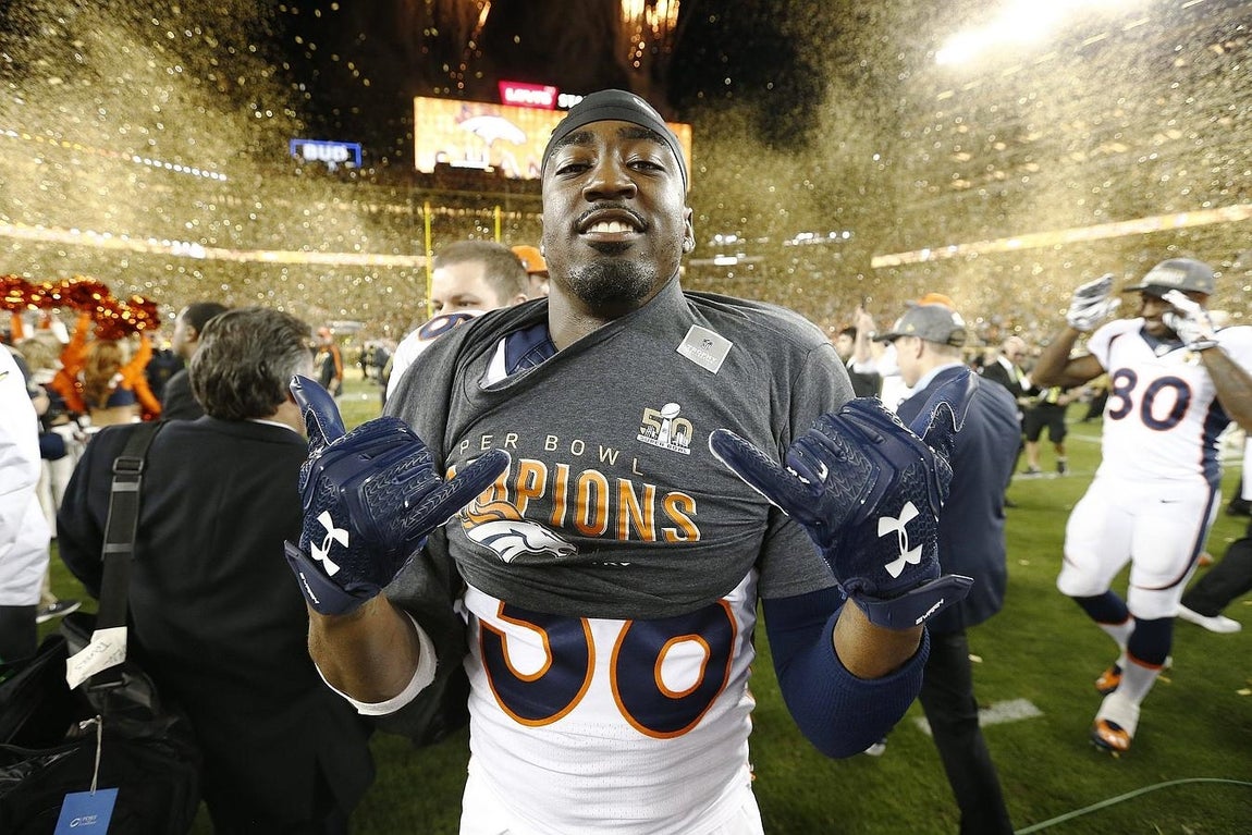 Los Broncos, campeones de la NFL. 