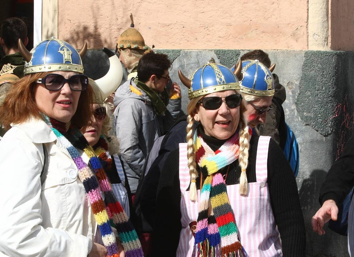 Ambiente del Domingo de Piñata de Cádiz