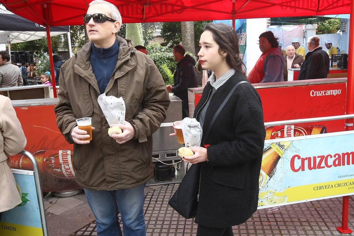 Las imágenes de los actos gastronómicos