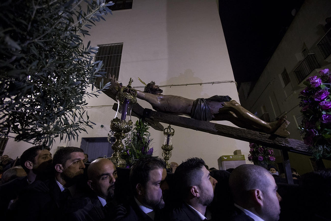 Vía Crucis del Cristo de la Sed, en imágenes