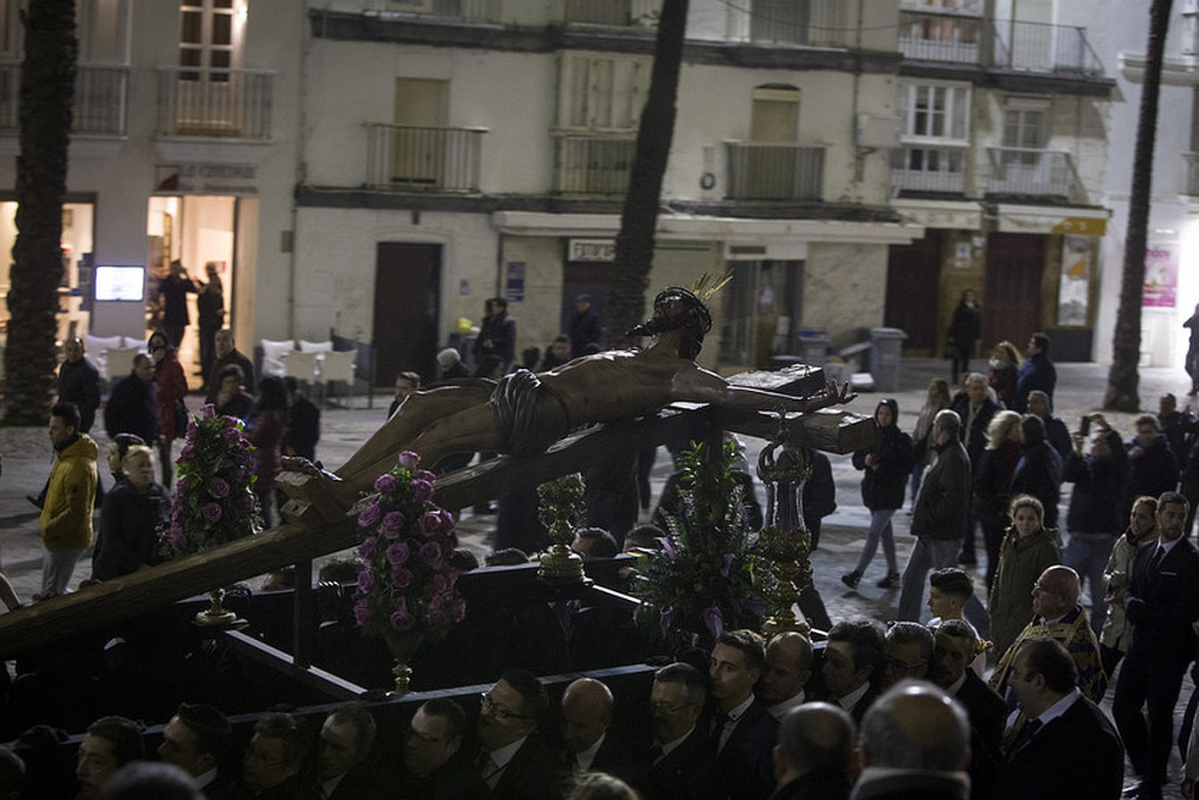 Vía Crucis del Cristo de la Sed, en imágenes