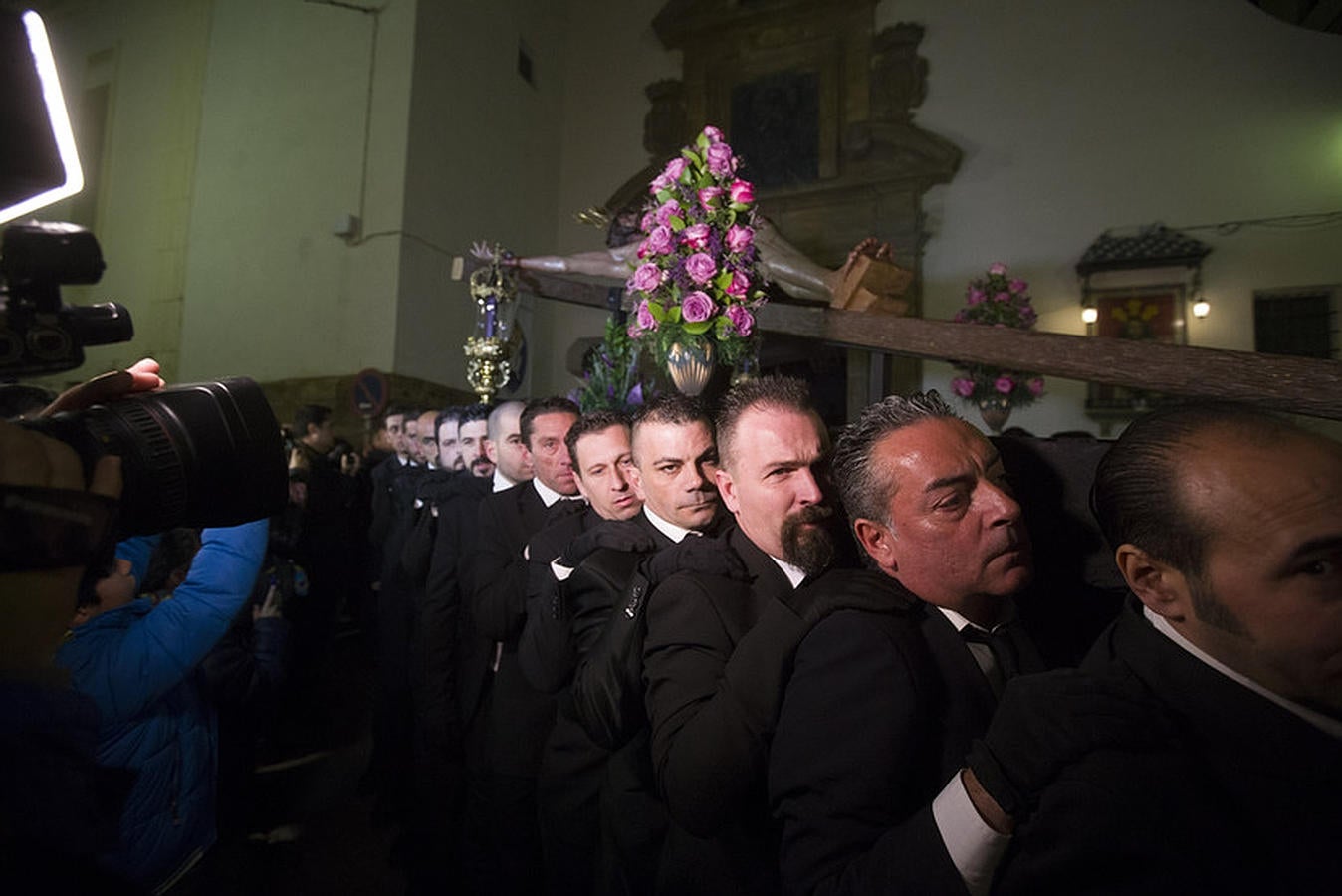 Vía Crucis del Cristo de la Sed, en imágenes