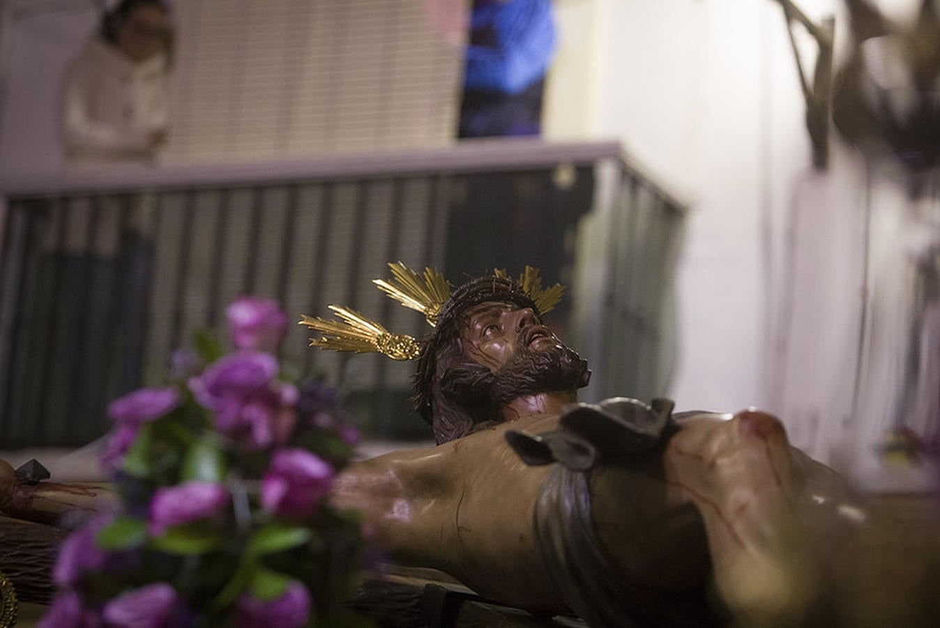 Vía Crucis del Cristo de la Sed, en imágenes