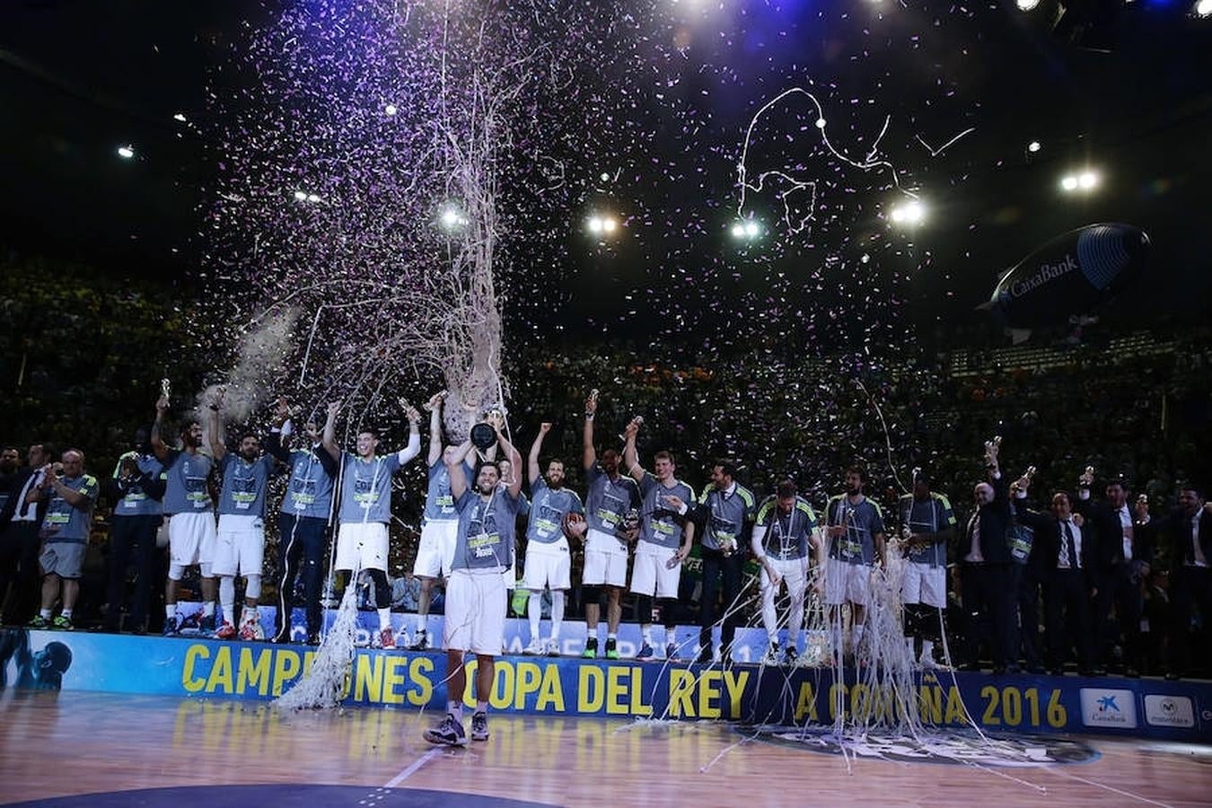 La celebración del Real Madrid, desde dentro