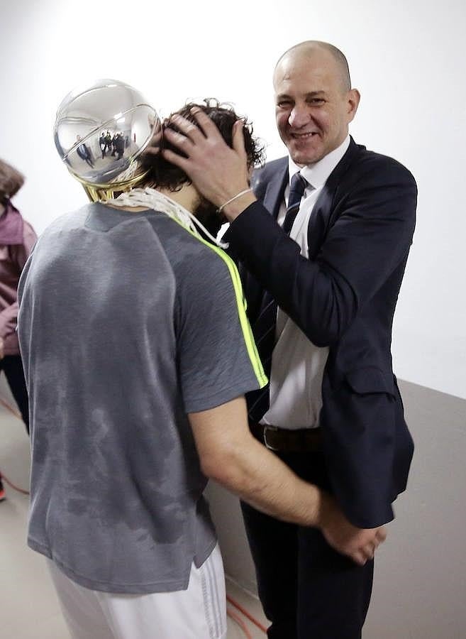 La celebración del Real Madrid, desde dentro