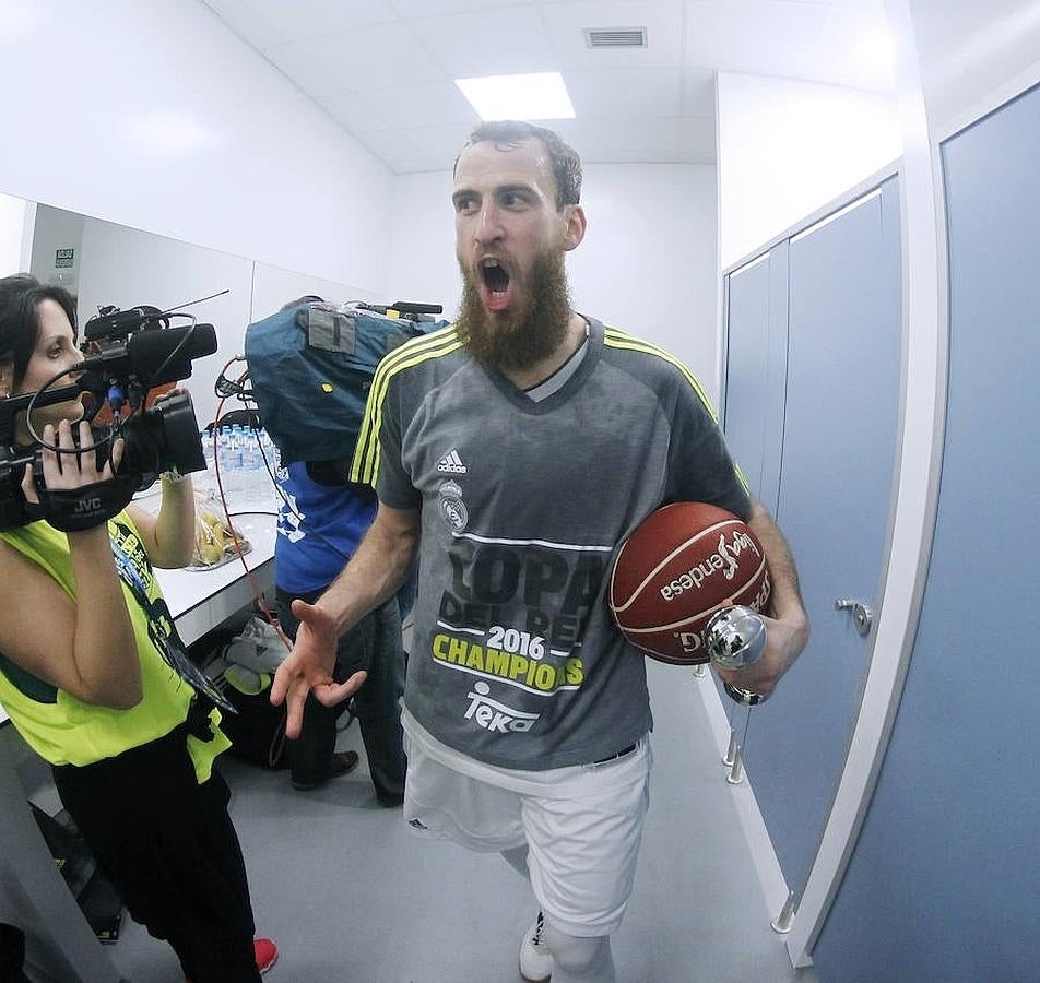 La celebración del Real Madrid, desde dentro