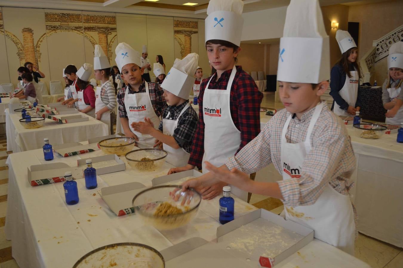 Los niños celebran el Año Gastronómico de Toledo