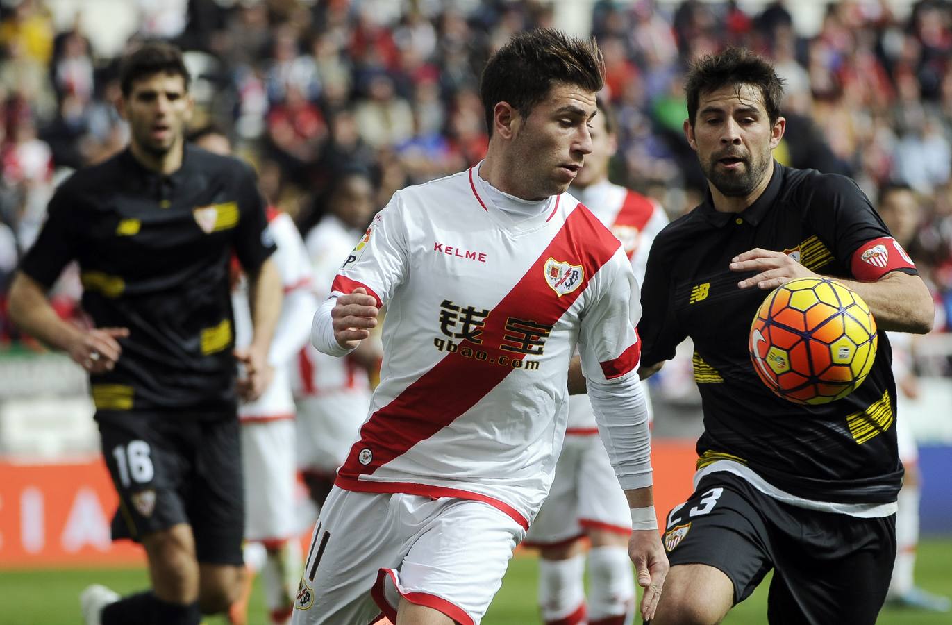 El empate del Rayo Vallecano y el Sevilla FC, en imágenes (2-2)